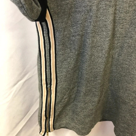 (4 for $25 DEAL!) J Crew Cotton Zippered Stripe Pullover S - Picture 3 of 8